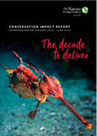 The Nature Conservancy Australia Conservation Impact Report. Reporting period: Jan 2022 - Jun 2024